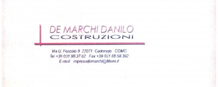 DE MARCHI COSTRUZIONI